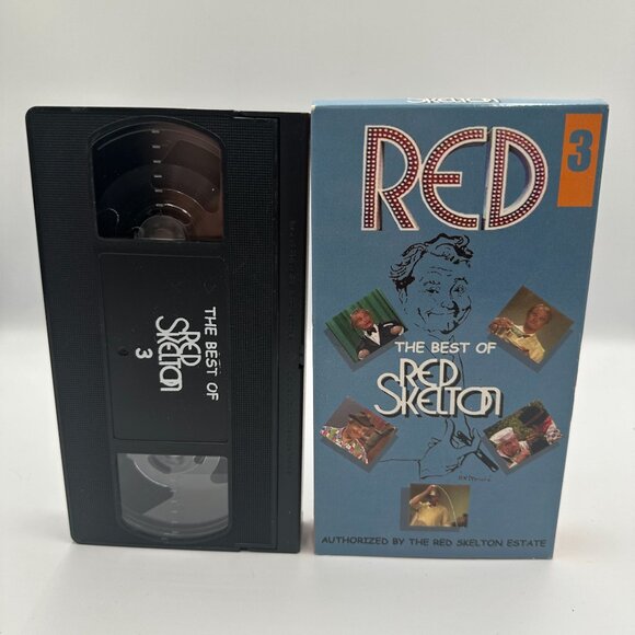 The Best Of Red Skelton Vol. 3 VHS 2001 Authorized Estate Edition - Picture 3 of 3